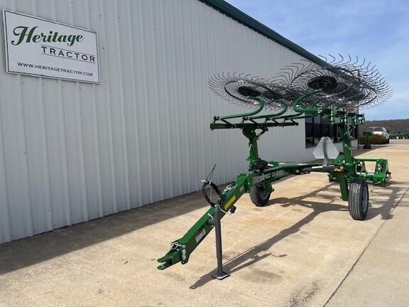 2026 Sitrex QR8 - 8 WHEEL RAKE, GREEN